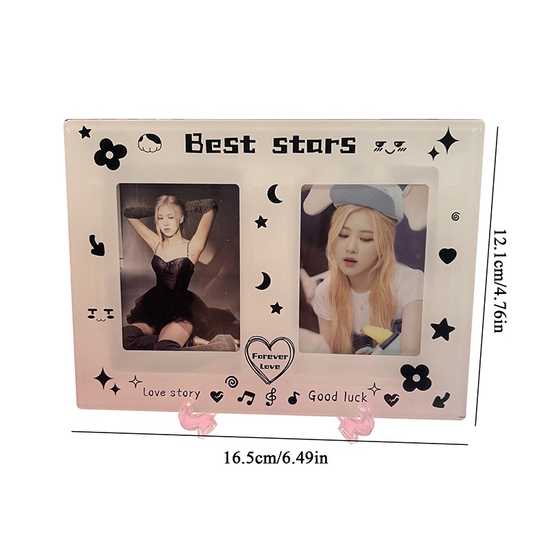 Giá Đỡ Trưng Bày Thẻ Ảnh 3 inch Bằng Acrylic