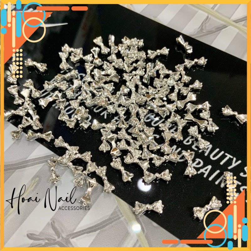 Charm nơ gắn móng tay giá rẻ