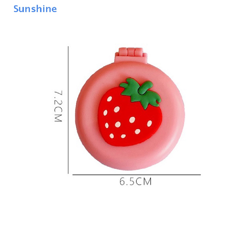 Lược Chải Tóc Xoăn Mát Xa Da Đầu Chống Tĩnh Điện Có Gương Tiện Dụng