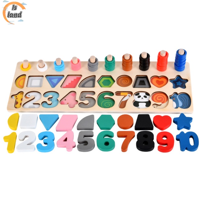 Bảng Gỗ Đồ Chơi Nhận Biết Chữ Cái Đa Năng Giáo Dục Sớm Cho Trẻ