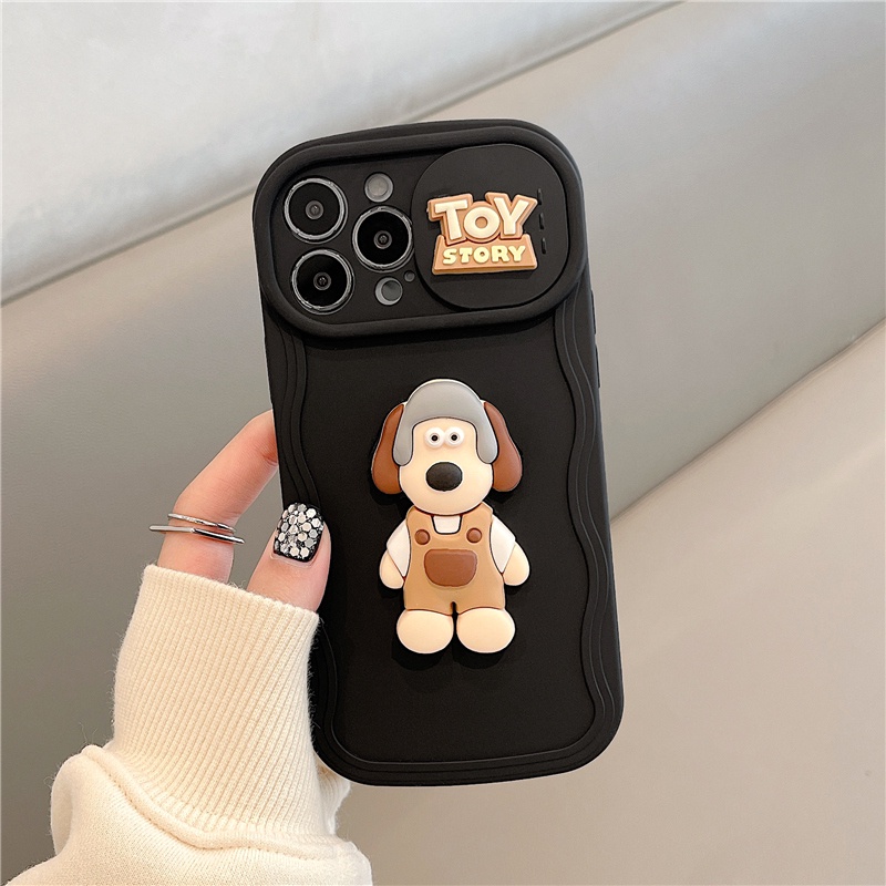 Ốp Điện Thoại Họa Tiết Chú Chó Hoạt Hình Dễ Thương Cho IPhone 14 13 12 11 Pro Max