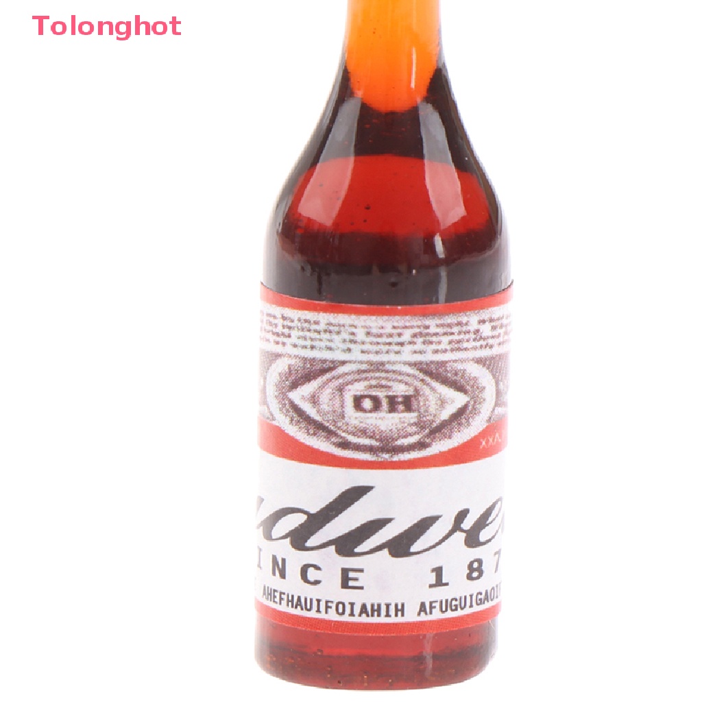 Set 10 Chai Rượu Mini Tỉ Lệ 1 / 12 Dùng Để Trang Trí Nhà Búp Bê