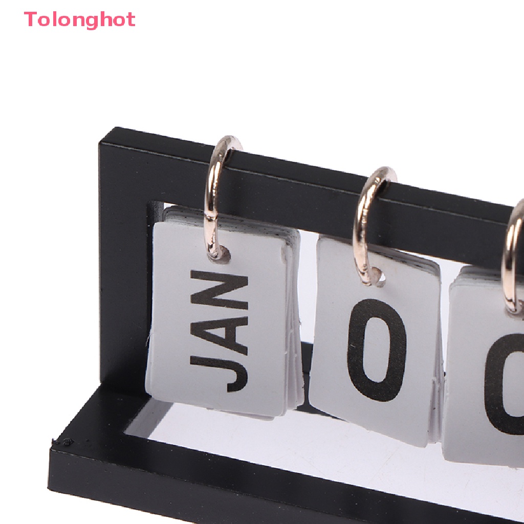 Lịch Để Bàn Xinh Xắn Trang Trí Nhà Búp Bê