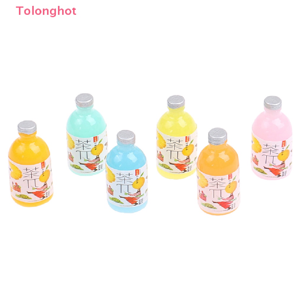 Set 10 Chai Nước Ép 1 / 12 Dùng Trang Trí Nhà Búp Bê