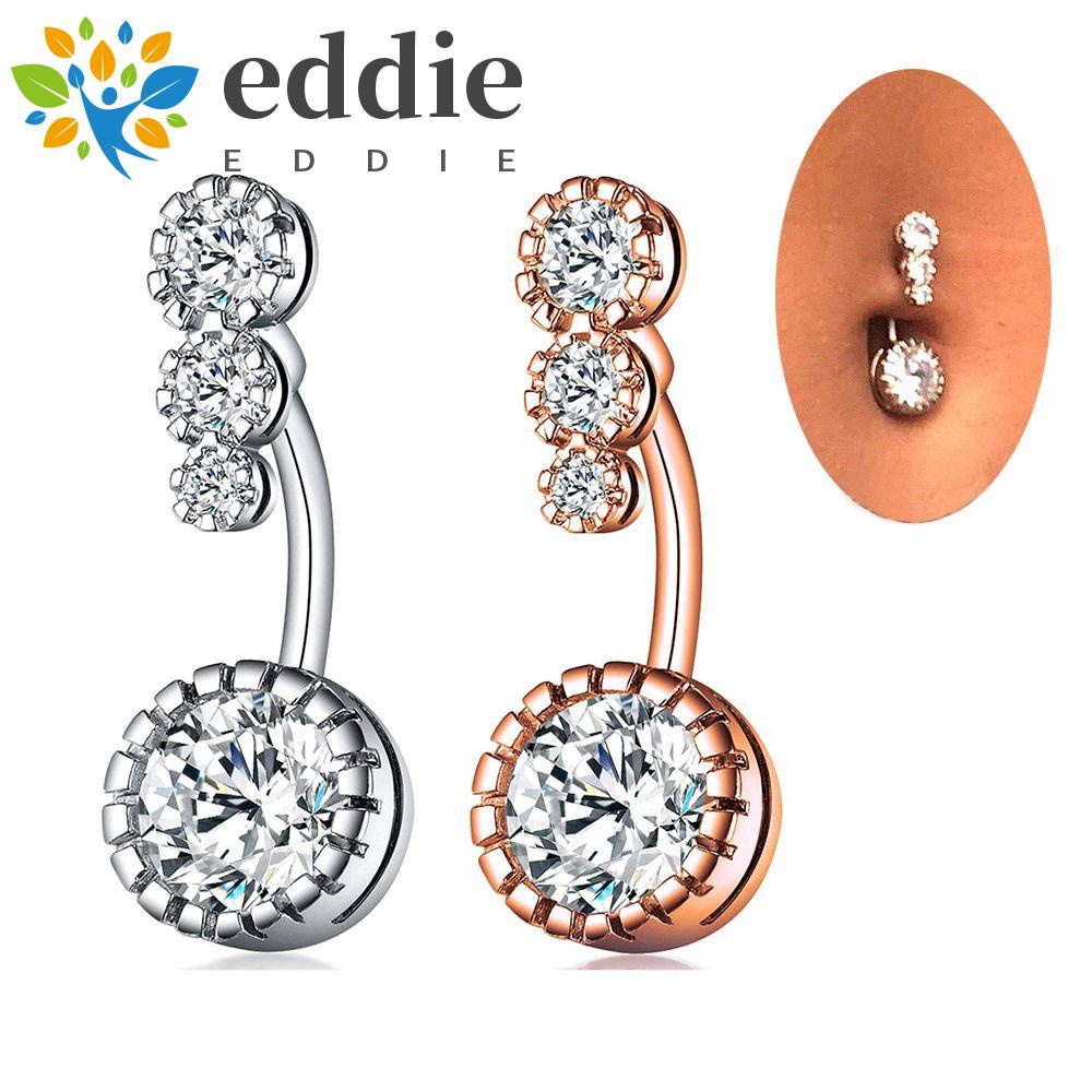 Khuyên RốN HìNh Tim 26Eddie BằNg ThéP Y Tế|Khuyên Xỏ Cơ Thể Thời Trang Cá Tính