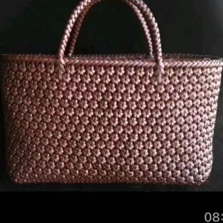 Cuộn Dây Mây Nhựa pe 5mm Dùng Làm Túi Xách Handmade diy