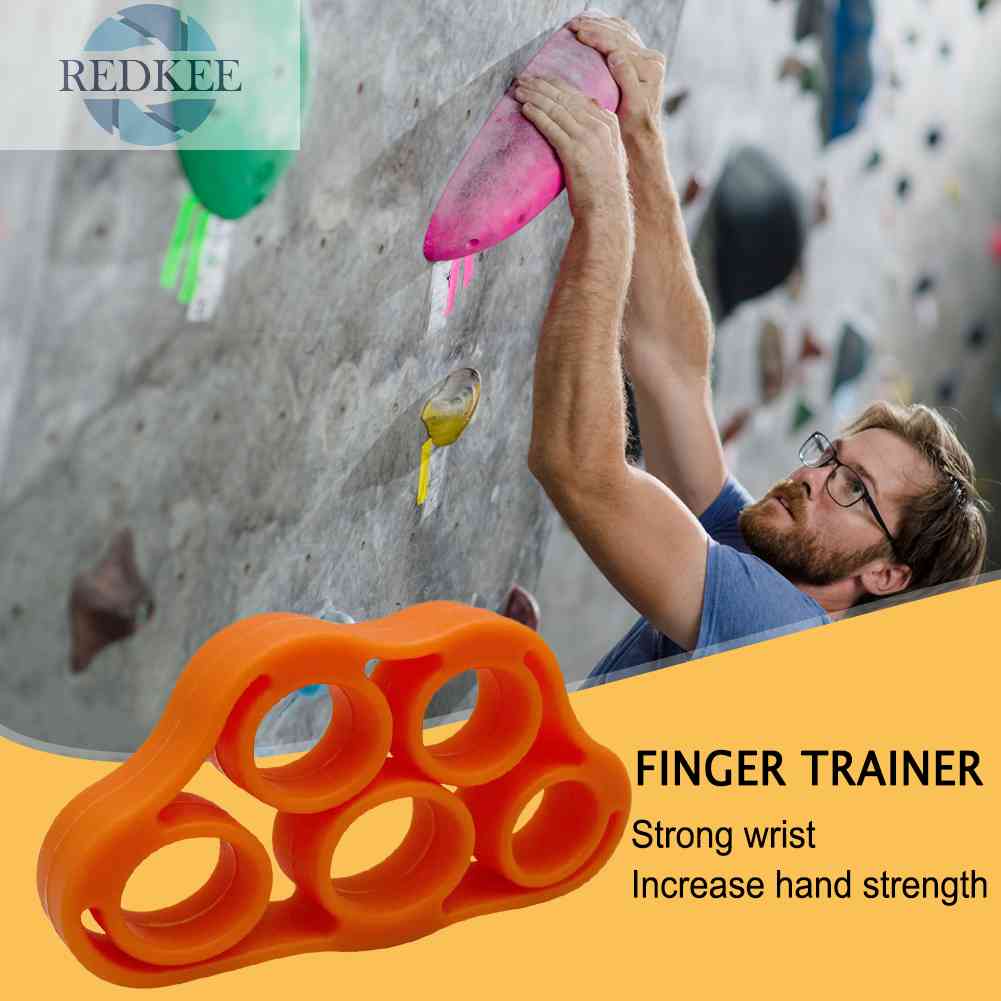 Dụng Cụ Nới Rộng Ngón Tay 5 Ngón Bằng Silicone Di Động Hỗ Trợ Luyện Tập Gym