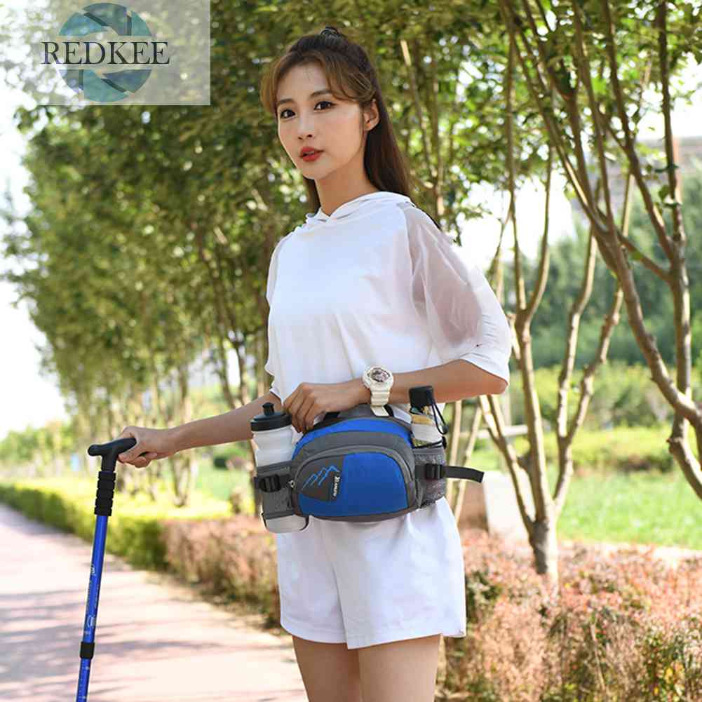 Túi Đeo Hông Thể Thao Có Giá Đỡ Chai Nước