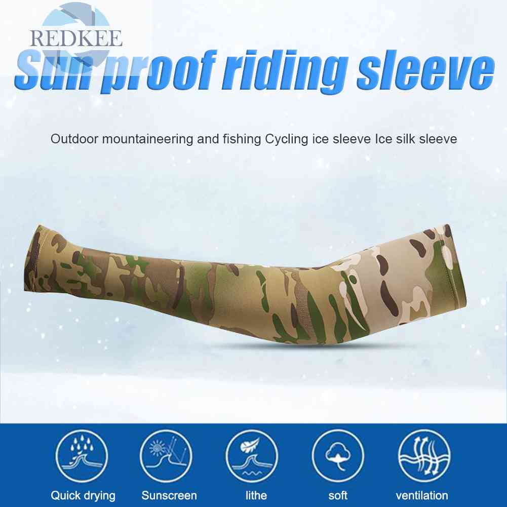 1 Cặp Ống Tay Áo Chống Tia UV Khi Chạy Xe Đạp