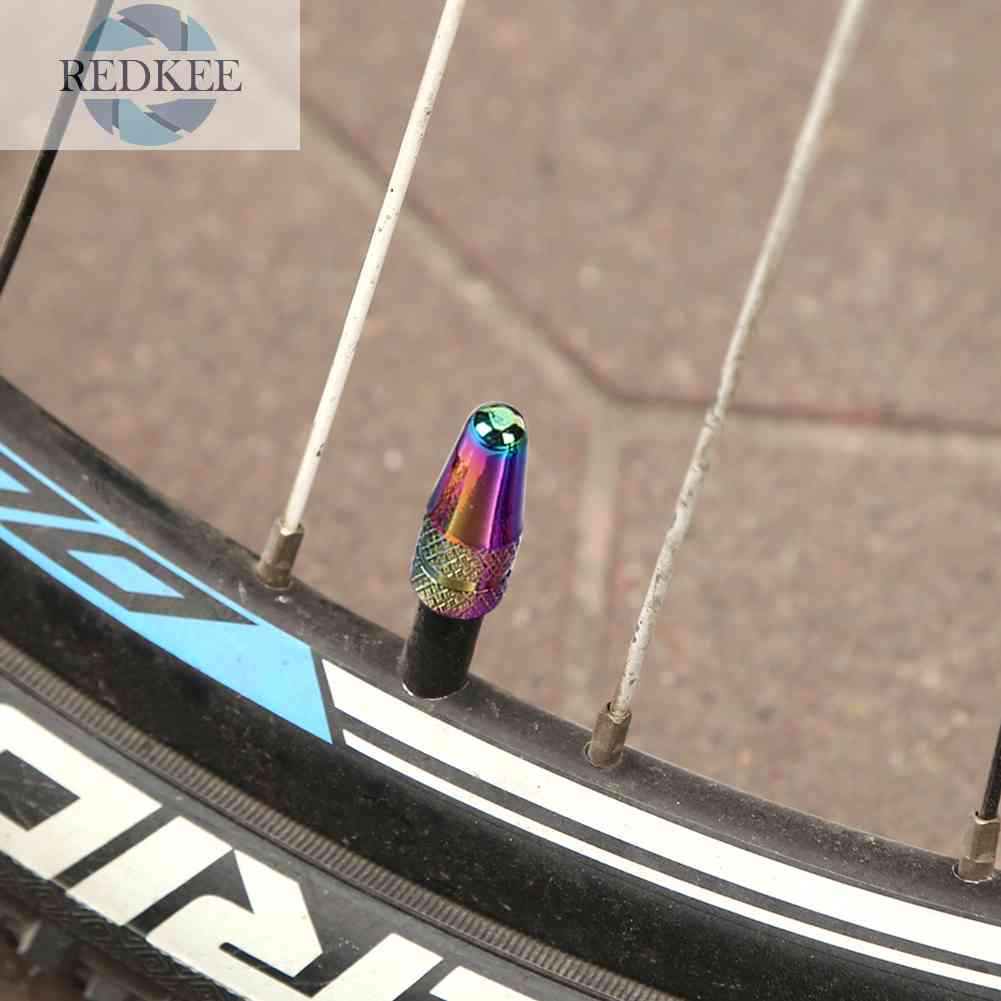 1 Cặp Vỏ Van Xe Đạp Bằng Hợp Kim Nhôm Chống Bụi