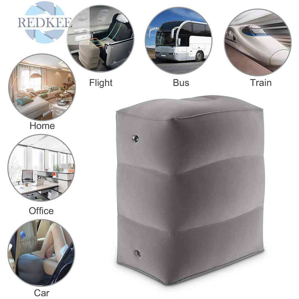 Gối Kê Chân Bơm Hơi Di Động Đa Ứng Dụng Cho Nhà Ở / Xe