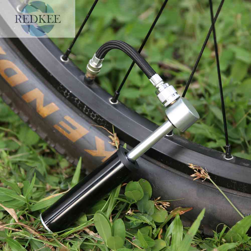 Ống Bơm Xe Đạp Mini Cầm Tay Bằng Hợp Kim Nhôm