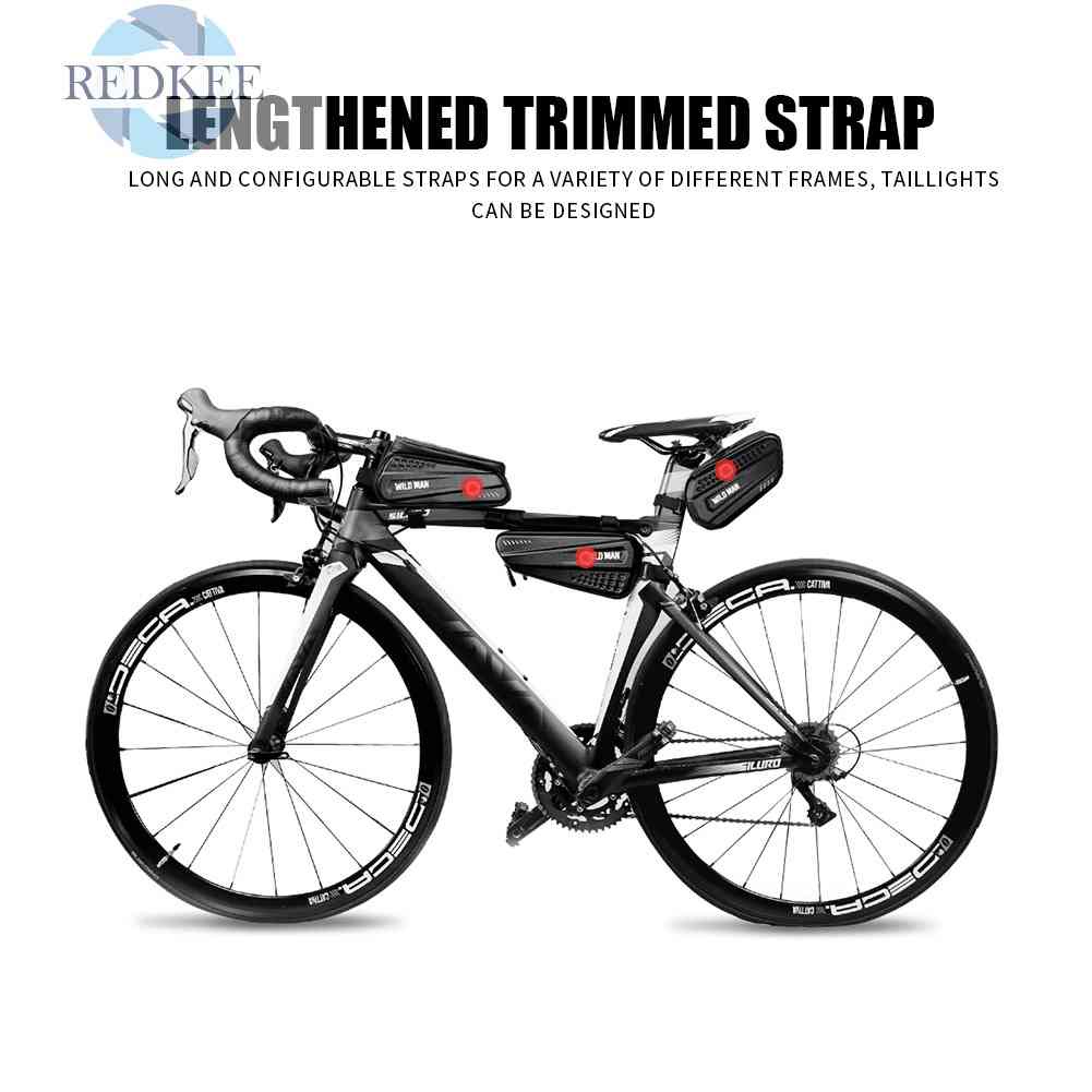 Túi Cứng Phản Quang Gắn Yên Sau Xe Đạp Tiện Dụng