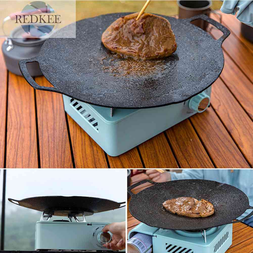 Chảo Nướng BBQ Bằng Sắt Bonfire Cast