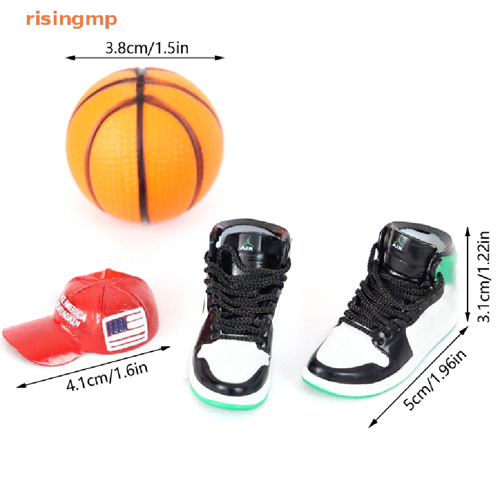 1 Bộ Giày Thể Thao + Mũ Chống Nắng + Giày Thể Thao Trang Trí Nhà Búp Bê