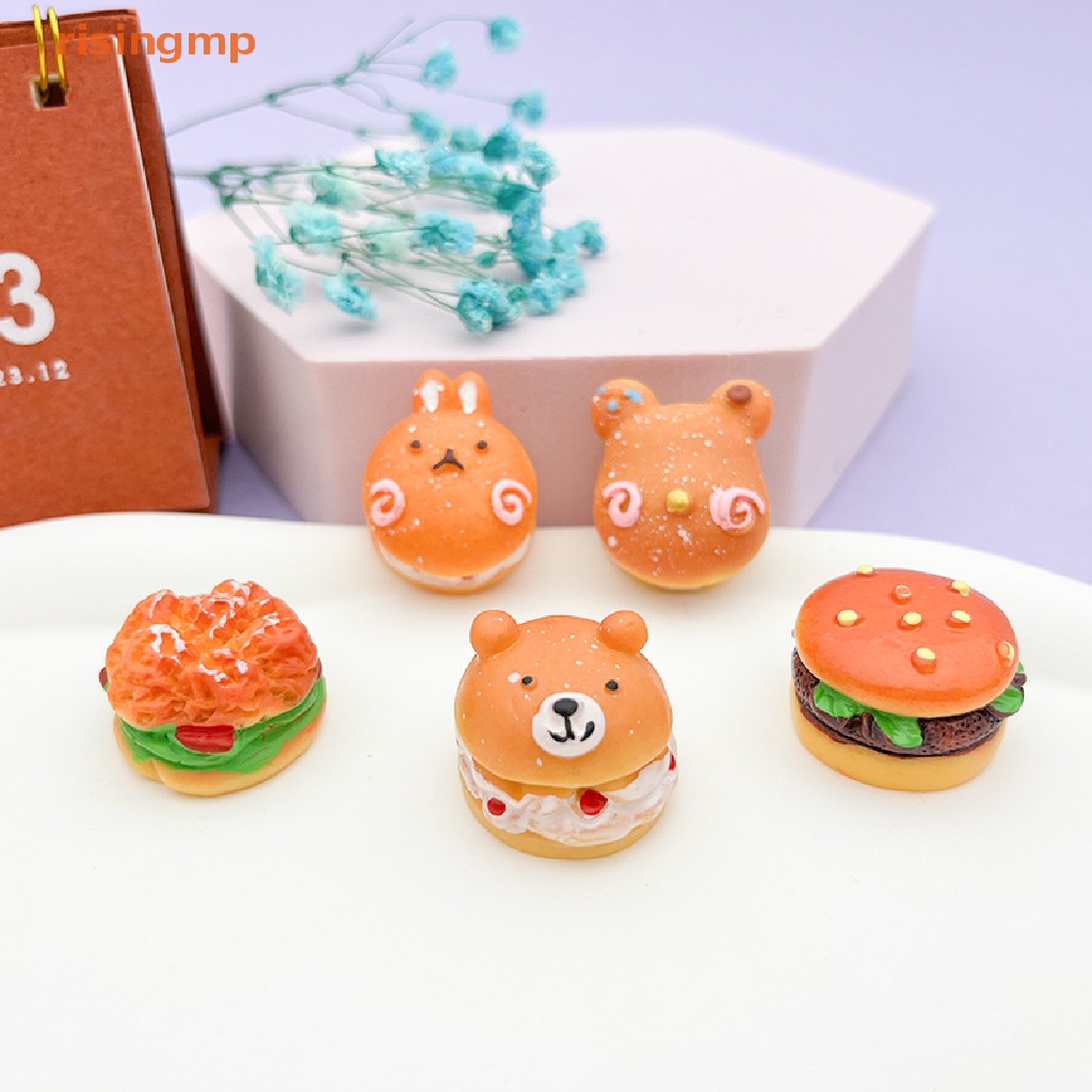 Set 5 Đồ Chơi Mô Hình Hamburger Mini Cho Nhà Búp Bê