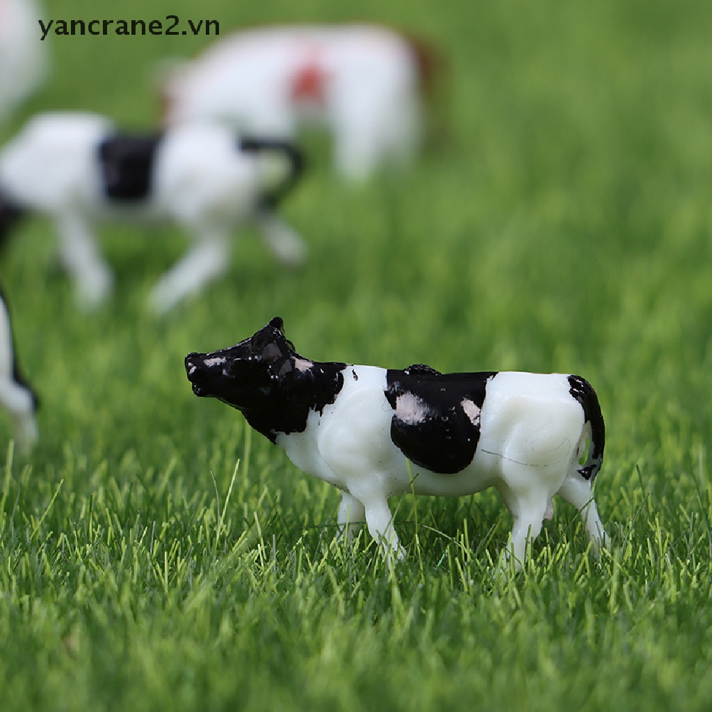 Set 10 Mô Hình Bò Sữa Nhiều Màu Sắc 1: 87 HO Diy