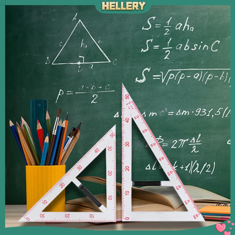 Bộ Dụng Cụ Học Toán Với Tay Cầm Có Thể Tháo Rời Tiện Dụng Cho Giáo Viên