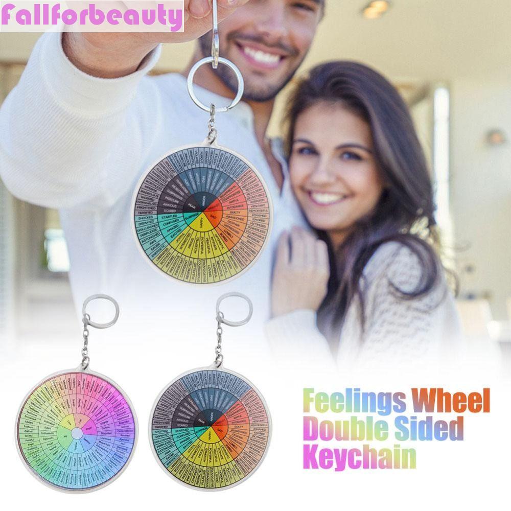 Fallforbeauty Móc Khóa Hình Bánh Xe Tròn Chịu Lực Tốt Chất Lượng Cao