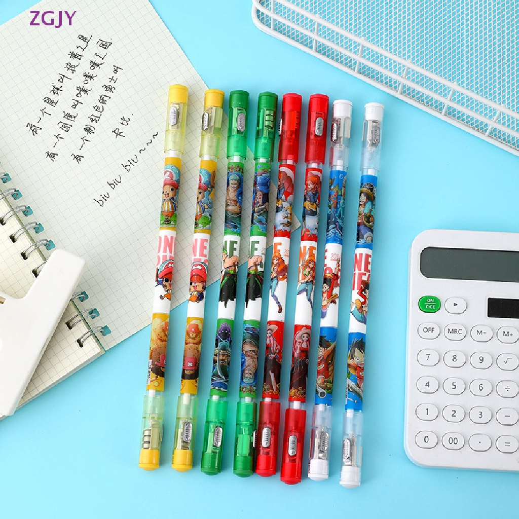 Bút Quay Đồ Chơi ZGJY Hai Đầu Có Đèn Led Phát Sáng Dành Cho Trẻ Em Và Người Lớn Mới