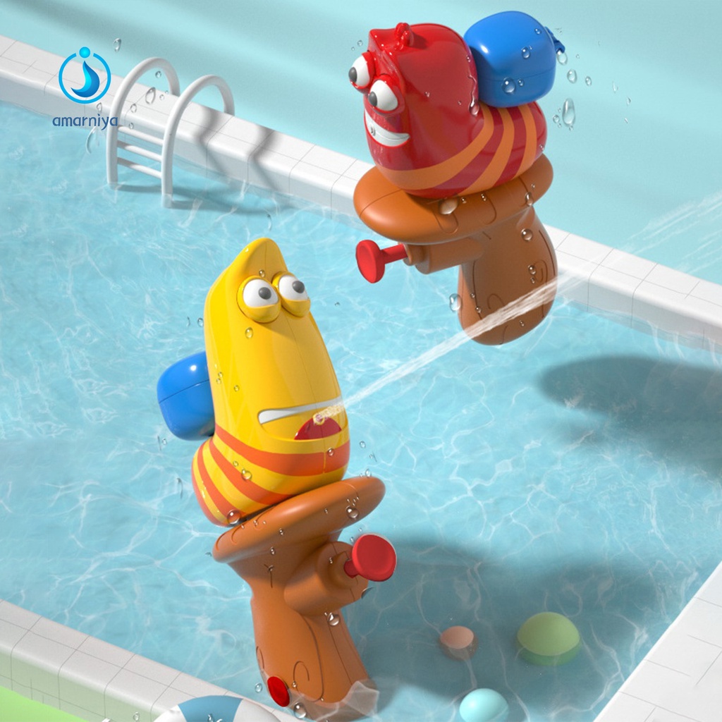 (Shop Amart) Đồ Chơi Bắn Nước Hình Súng Cao 4-6cm Cho Bé