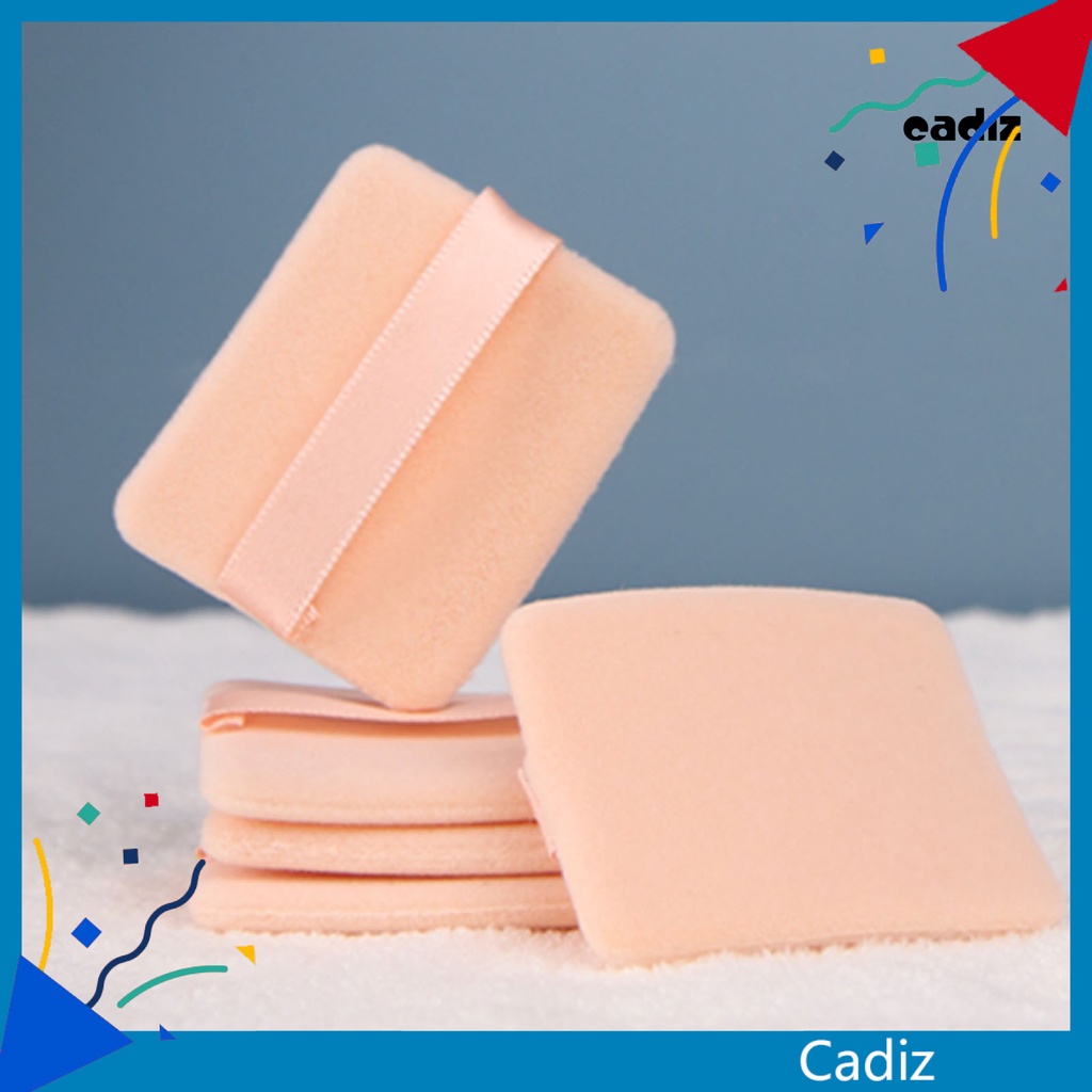 Mút Trang Điểm Cotton Độ Đàn Hồi Cao Hình Trái Tim Có Thể Tái Sử Dụng Cho Nữ