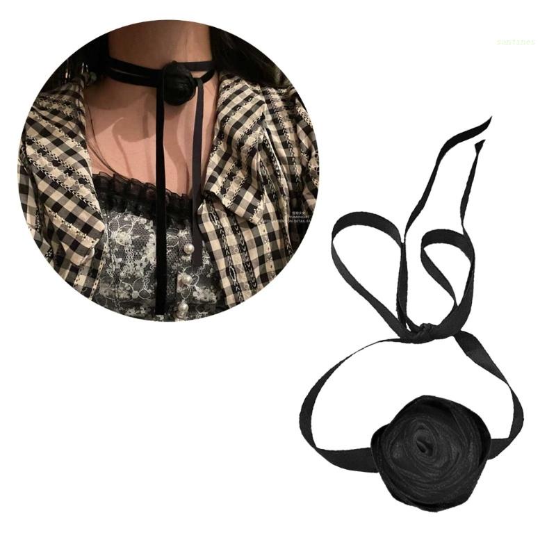 Vòng Cổ Choker Ren Hoa Phong Cách Vintage Ngọt Ngào Cho Nữ