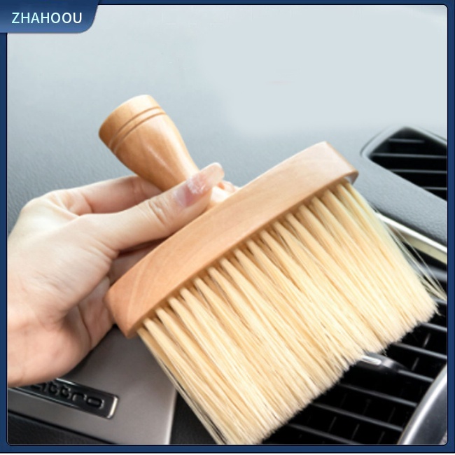 ☃Phụ Kiện Trang Trí Nhà Cửa Kiểu Dáng Dễ Thương Xinh Xắn☃ Bàn Chải Mềm Loại Bỏ Bụi Trên Xe Hơi Tiện Dụng