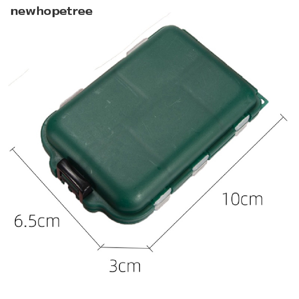 Hộp Đựng Mồi Câu Cá Mini 10 Ngăn Tiện Dụng