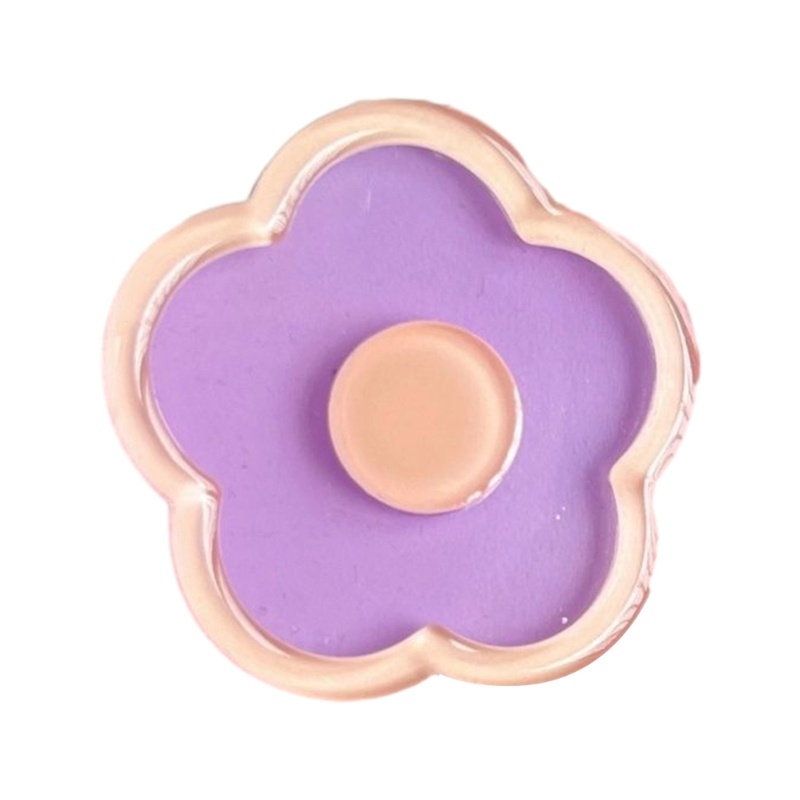 Kẹp Tóc Hình Hoa / Ngôi Sao / Trái Tim Màu Trong Suốt Thời Trang Mùa Hè Cho Tuổi Teen