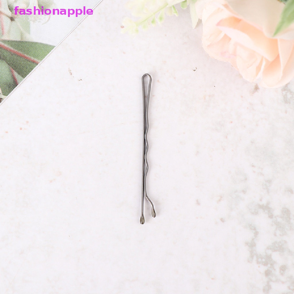 Set 100 Kẹp Tóc Dây Đen Cá Tính