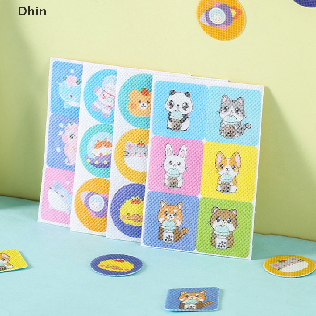 Bộ 36 Miếng Dán Chống Muỗi Họa Tiết Hoạt Hình Cho Bé Sơ Sinh