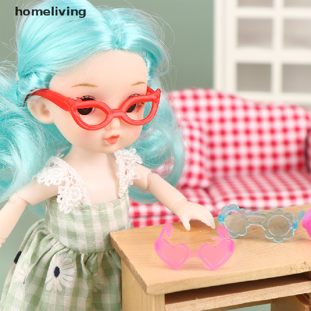 Set 20 Mắt Kính Nhiều Màu Sắc Dùng Để Trang Trí Nhà Búp Bê