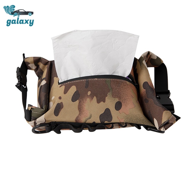 Galaxy Hộp Đựng Khăn Giấy Ướt Bằng Vải Oxford Chống Nước Họa Tiết Rằn Ri