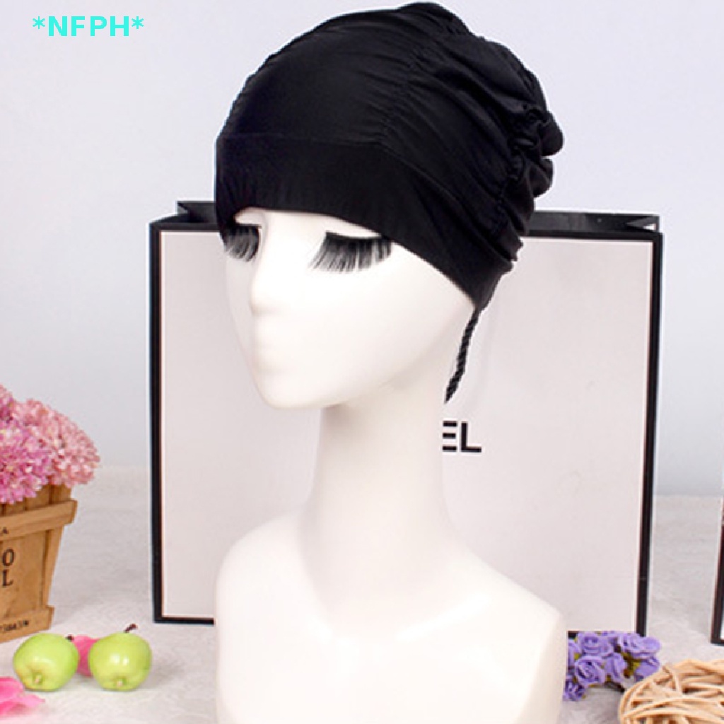 Nfph &gt; Mũ Bơi Co Giãn Kiểu Thể Thao Cho Nữ Mới