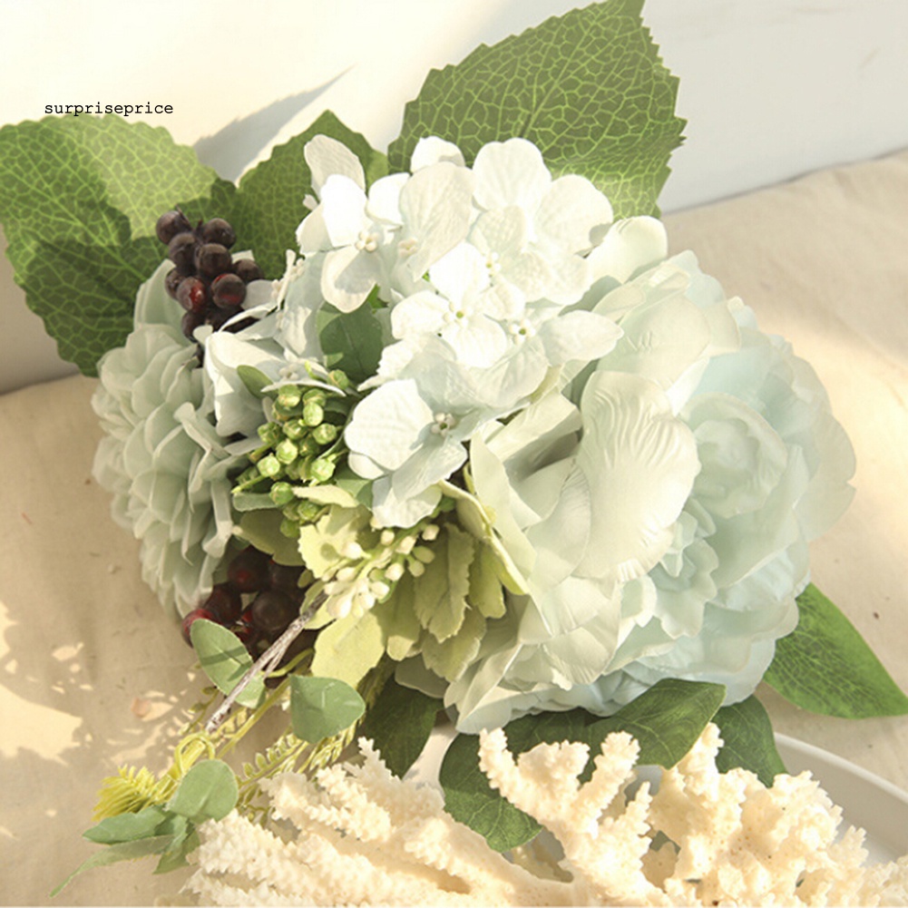 1 Bó Hoa Dahlia Nhân Tạo Dùng Cho Trang Trí Tiệc Cưới, Sân Khấu