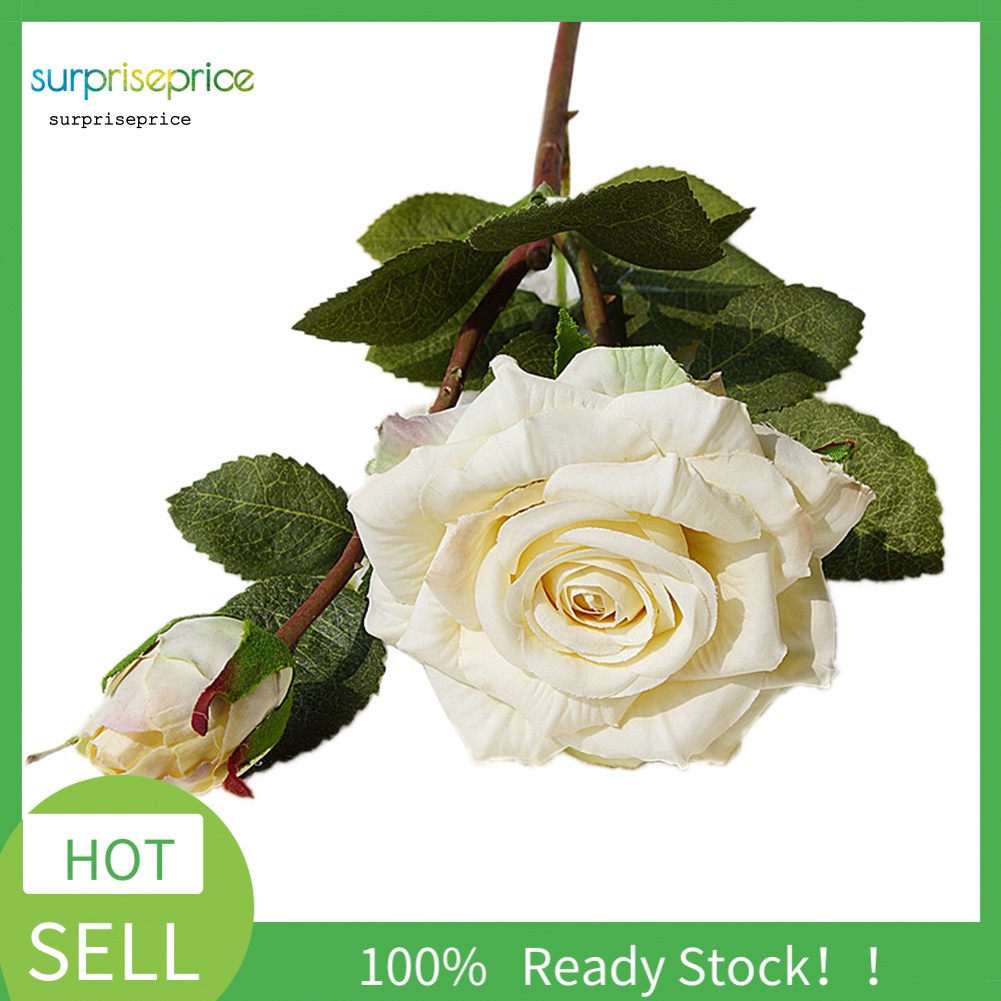 1 Bông Hoa Hồng Nhân Tạo Dùng Cho Trang Trí Tiệc Cưới, Sân Khấu