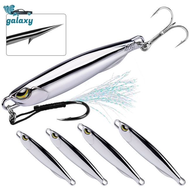 Galaxy Mồi Câu Cá 3d 15g / 20g / 30g / 40g Mắt Phản Quang Có Thể Tái Sử Dụng