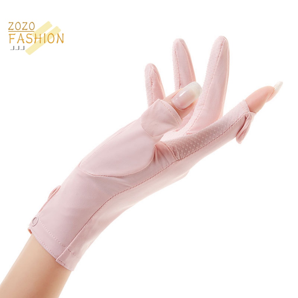 1 Đôi Găng Tay Lái Xe Bằng Silicone Chống Trượt Tiện Dụng