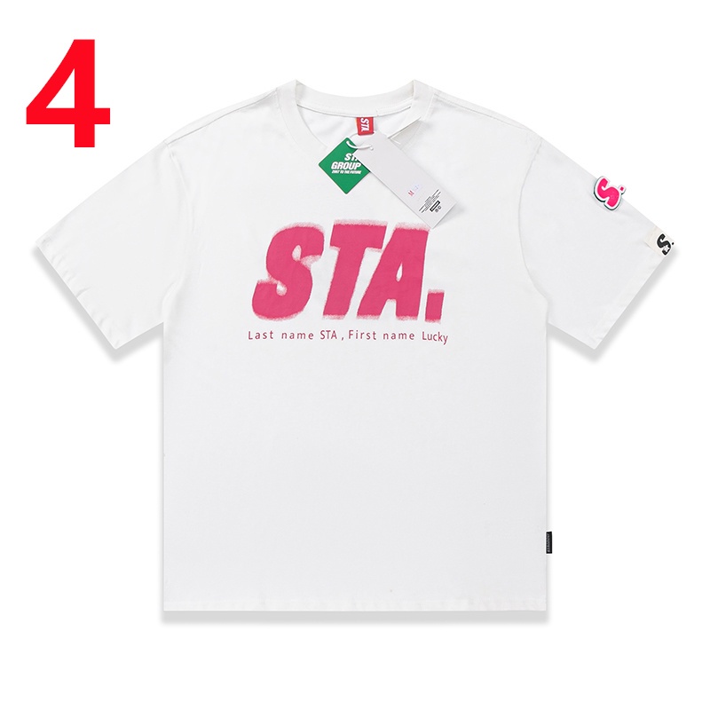 Áo Thun Cotton Tay Ngắn Dáng Rộng In Chữ Nhuộm Màu Plus Size Cho Nam Và Nữ