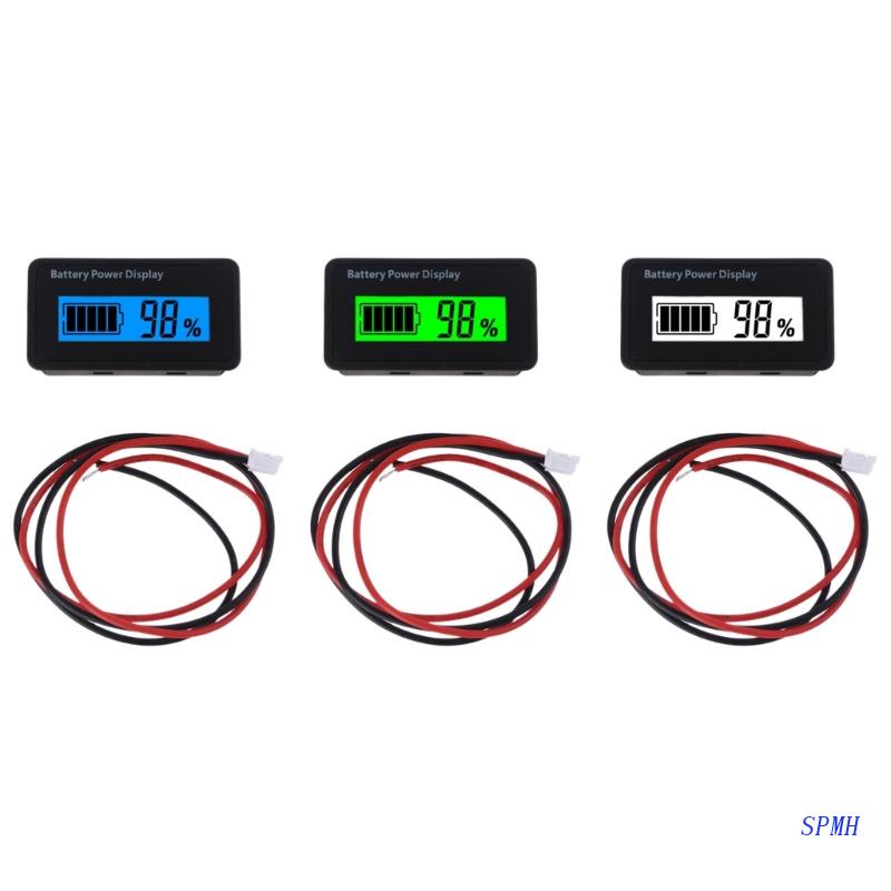 Vôn Kế LED Hiển Thị Điện Áp Cho Xe Máy