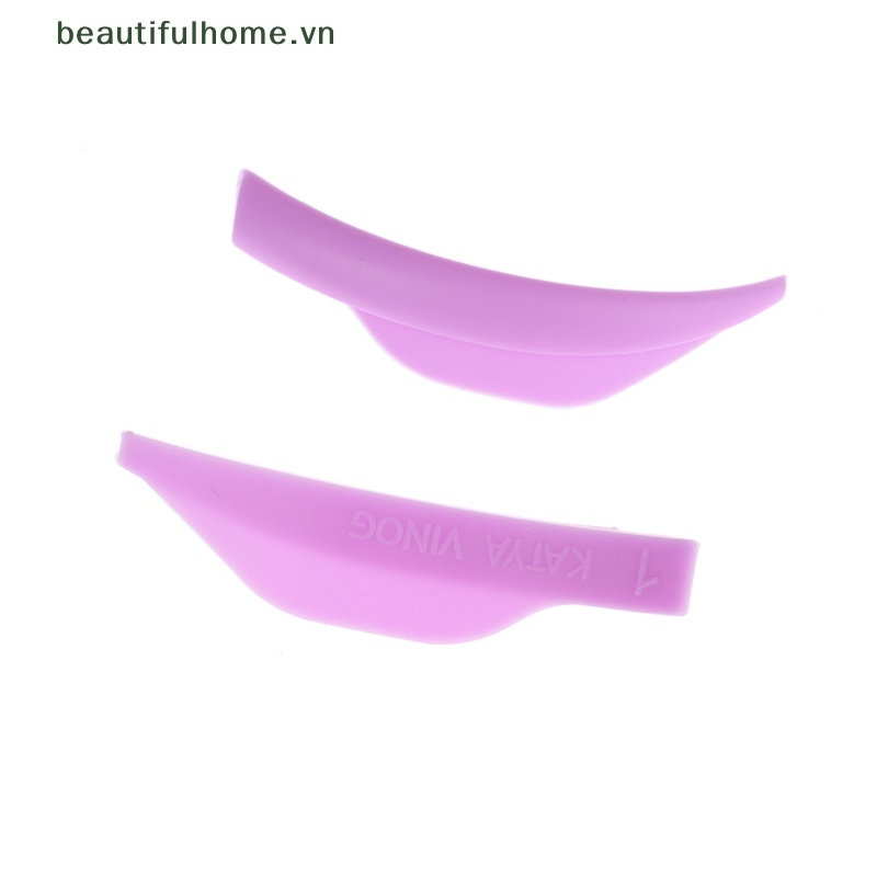 Set 4 Cặp Đệm Silicone Hỗ Trợ Uốn Cong Lông Mi