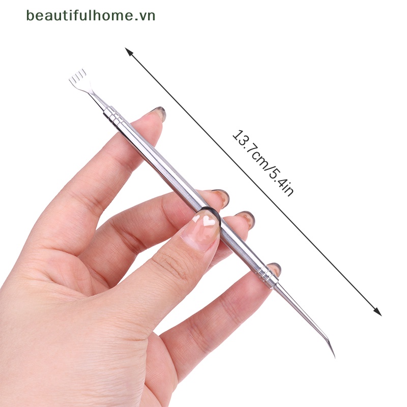 Thanh Kim Loại Làm Sạch Lông Mi Giả 2 Trong 1