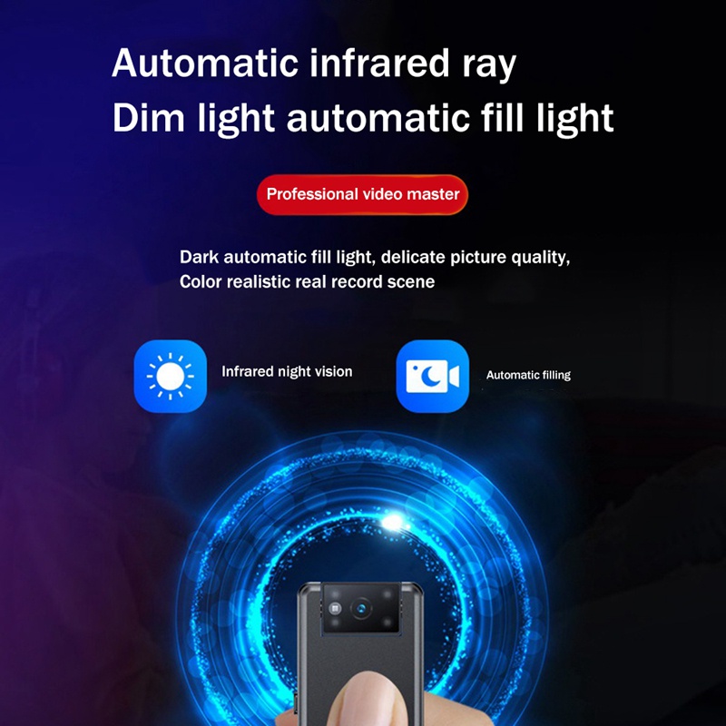 Camera Ghi Hình Ghi Hình 1080P HD Hồng Ngoại Hỗ Trợ Tầm Nhìn Ban Đêm