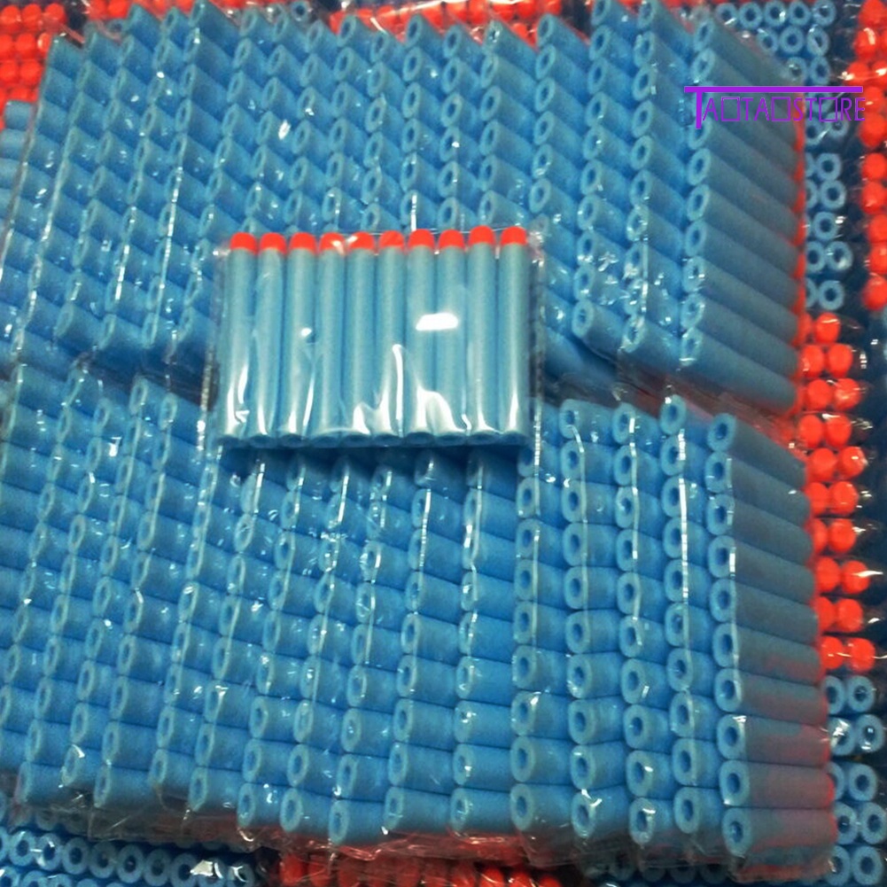 Set 100 Viên Đạn Bằng EVA Đầu Tròn 7.2cm Chuyên Dụng Cho Phi Tiêu N-strike