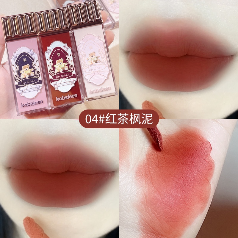 Son Môi Kobeleen Chất Nhung Lì Chống Thấm Nước Không Dễ Phai Màu Chất Lượng Cao