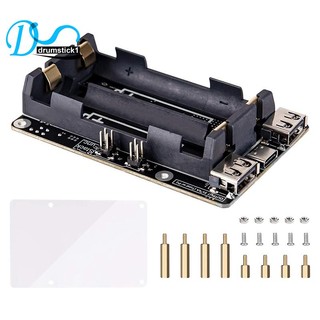 Bảng mạch nguồn mở rộng cho raspberry pi 4 ups hat 18 650
