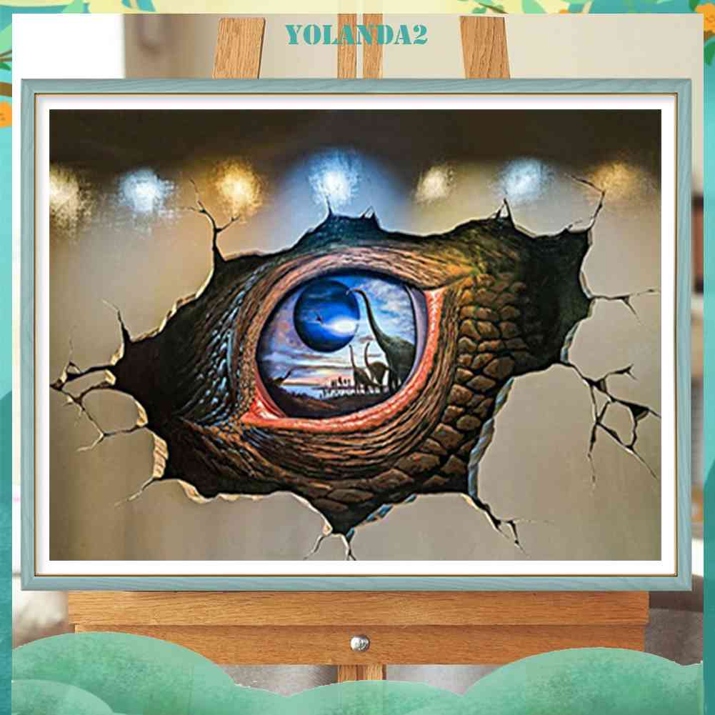 Tranh Đính Đá Kim Cương Toàn Bộ 5D DIY Hình Vẽ Nghệ Thuật Trang Trí Nhà Cửa