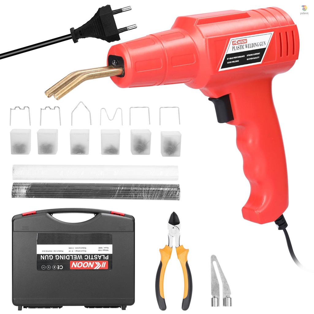 Máy Hàn Cầm Tay 100W Bằng Nhựa Kèm 600 Ghim Bấm