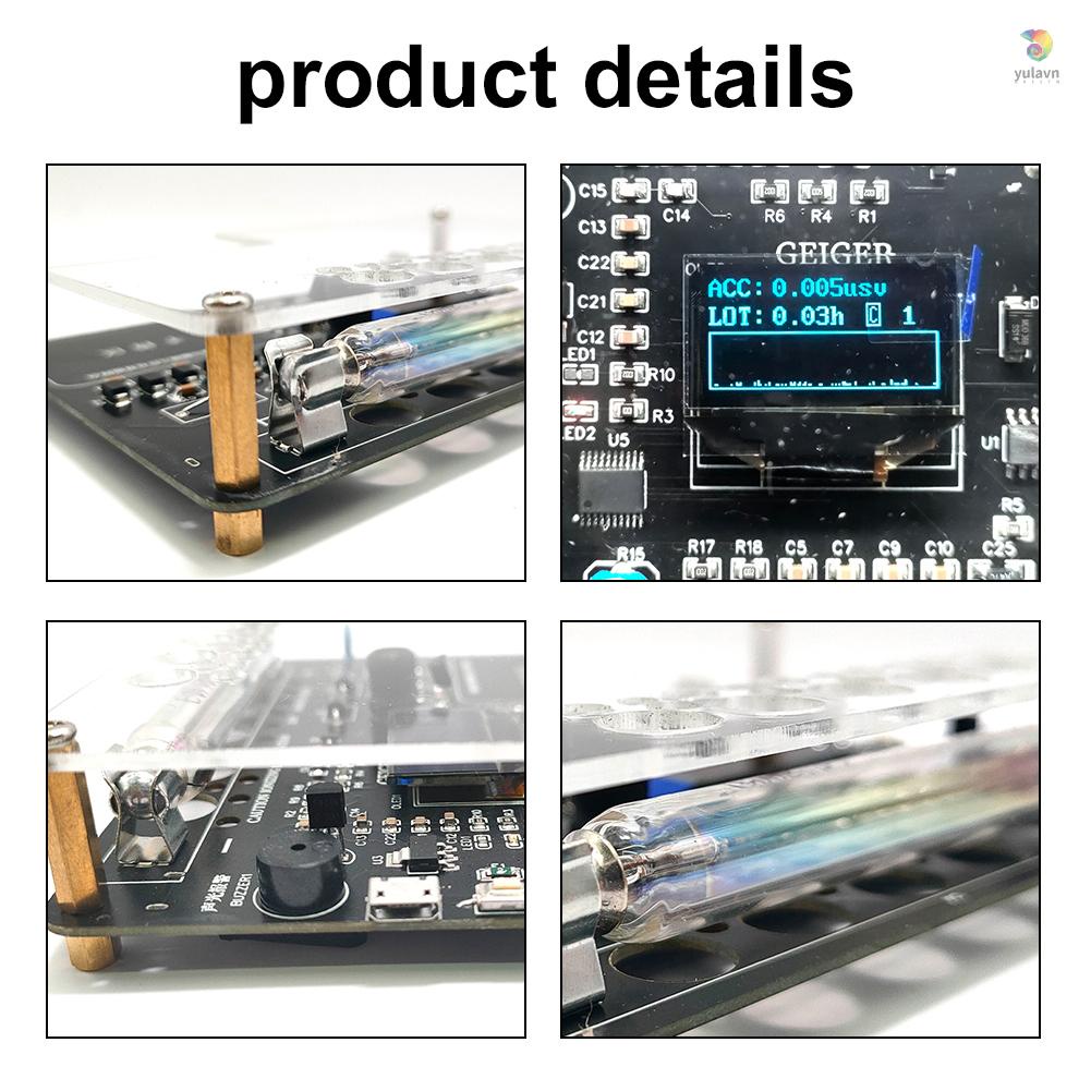 Mô Đun Đếm Bức Xạ Hạt Nhân X-rays - rays - rays Iodine 131 Tự Lắp Ráp DIY